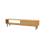 Szafka RTV-83 Drewno Lite Dąb Loft Lakier Rozmiary od 100 cm do 200 cm PREMIUM